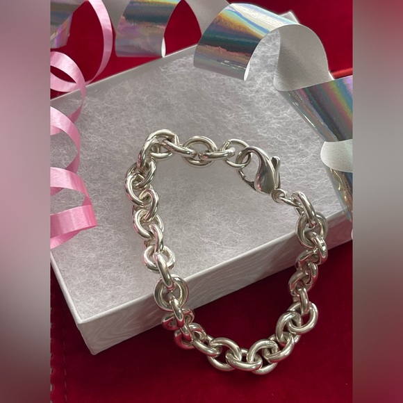 Jewelry - In a class by itself Sterling silver link bracelet